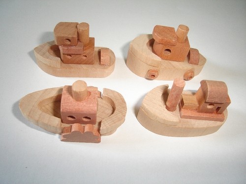 Set modellini barche - e, navi