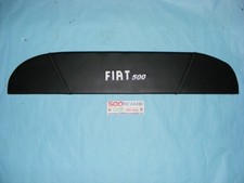 FIAT 500 EPOCA CAPPELLIERA PIANALE LUNOTTO POSTERIORE NERA CON SCRITTA FIAT 500 