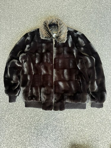 Bomber donna finto visone