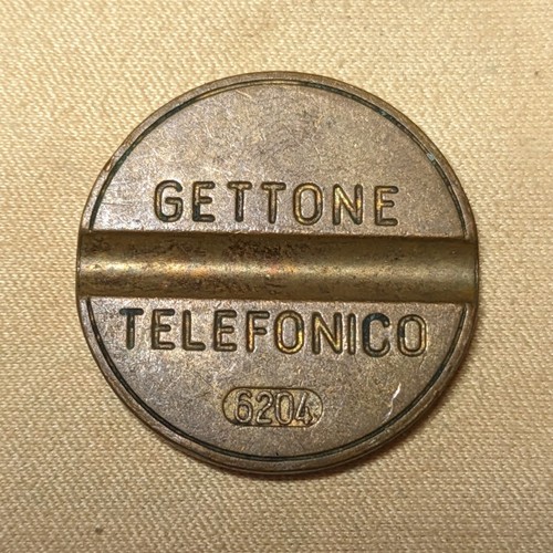 Gettone telefonico 6204 senza - gettone,