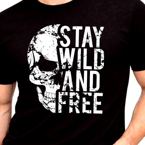 Shirt grafica stay - stay, and