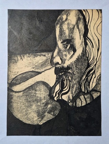 Vecchia opera arte astratta - opera, d'arte