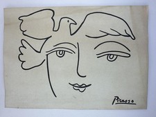 Pablo Picasso COA dipinto