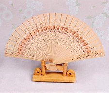 LOTTO 60pz Ventaglio Legno Matrimonio Segnaposto Bomboniera in chiesa Wedding