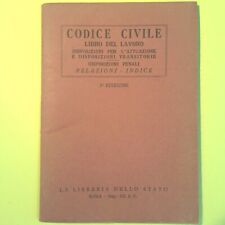 CODICE CIVILE LIBRO DEL LAVORO