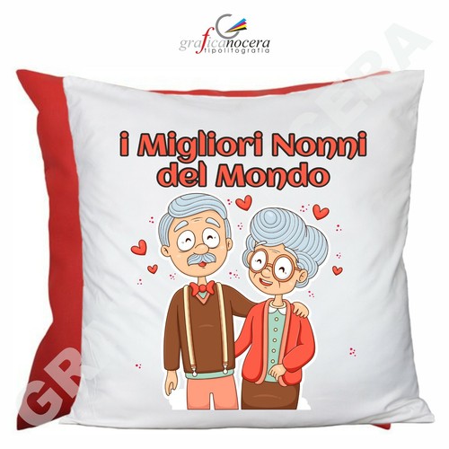 Festa dei nonni cuscino - festa,