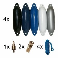 Set Completo 4 Pezzi Majoni Star Parafango Barca Paracolpi Barca con Accessori