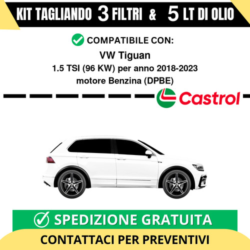 Tagliando per tiguan - per, 1.5