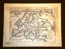 Mappa Europa Theatrum Orbis