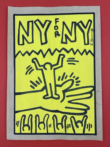 Keith haring disegno dipinto - haring,