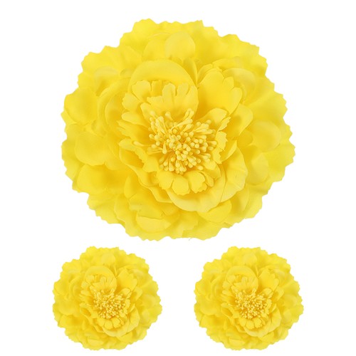 3pcs peony flowers - peony,