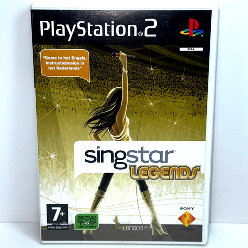 Singstar legends ps2 - singstar,