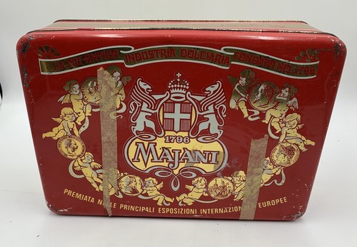 Scatola latta majani cofano - majani,