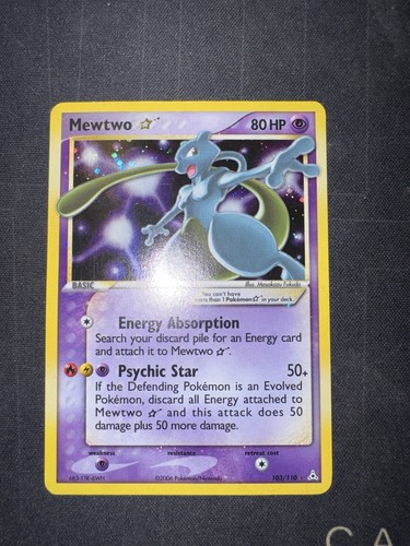 Pokemon mewtwo gold star - mewtwo,