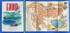 Storia Locale Sicilia - Cartina della città di Enna - 1959