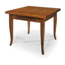 Tavolo quadrato a libro