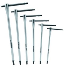 6 Hex Male T-Wrench Kit with