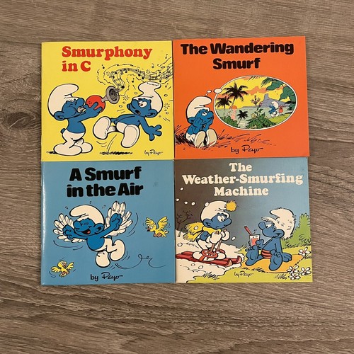 Vintage mini smurk books - smurk,