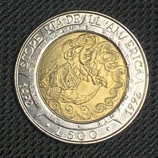 500 lire Repubblica di San