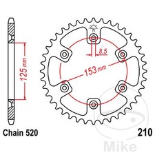 JT SPROCKETS Corona plato