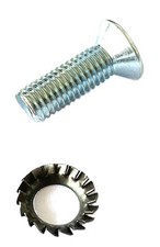 VITE E RONDELLA SVASATE PER FISSAGGIO BRONZINA DI BANCO ANTERIORE FIAT 500