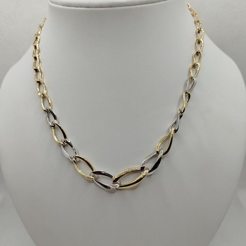 Collana oro 18k girocollo - collana,
