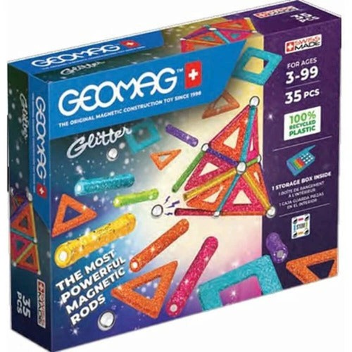 535 costruzioni geomag glitter - geomag,