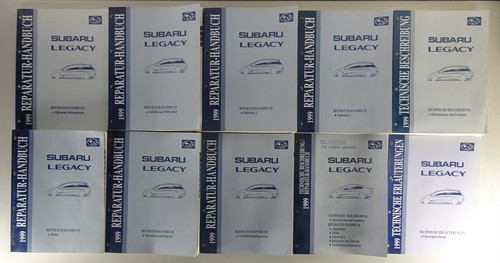 Manuale officina subaru legacy - manuale,