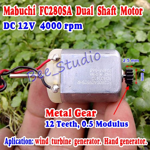 Mabuchi 280sa 12v 24v - mabuchi, 12v-24v