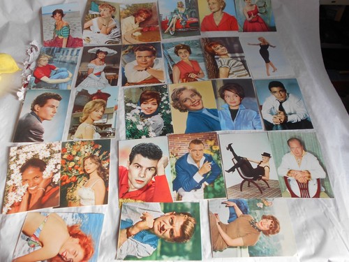 Vintage celebrity postcards - vintage,