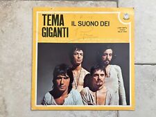 i Giganti _ Tema il Suono dei Giganti _ Vinile LP 33giri 12" _ 1974 Autografato