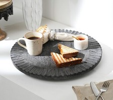 Vassoio Rotondo In Legno Da 18