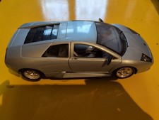 Modellino Burago 1/18 Lamborghini Murcielago 2001 indaco senza confezione