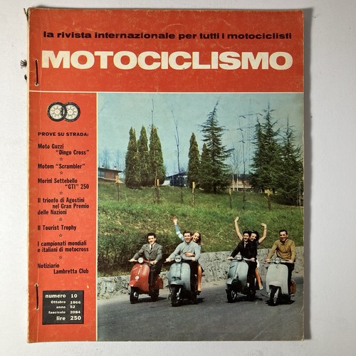 Rivista motociclismo ottobre - rivista,