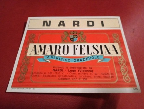 Nardi lugo vicenza etichetta - vicenza,
