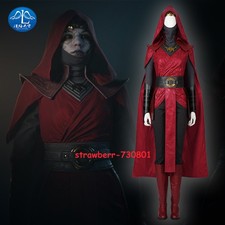 Costume Halloween Star Wars Nightsister Merrin abiti cosplay strega Jedi oscura