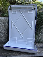 Vecchio portamestoli metallo smaltato - arredo cucina - cucinare