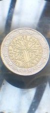MONETA DA 2 DUE EURO FRANCIA FRANCE ALBERO DELLA VITA 1999 RARISSIMA LIBERTÉ