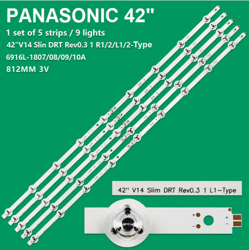 Kit barre strip led - 10,