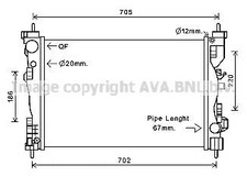 RADIATORE ALFA ROMEO GIULIETTA