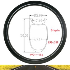 Cerchio carbonio bici strada