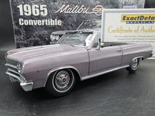 Dettaglio esatto 1965 Chevy Chevelle Malibu SS Cabrio 1:18 modellino auto pressofuso