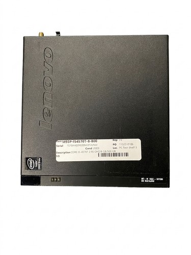 Lenovo m93p intel core - lenovo,