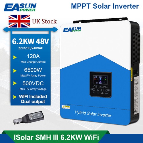 Inverter solare ibrido 6200w - inverter,