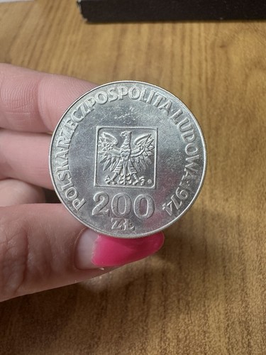 Moneta polonia 200 zlotych - polonia,