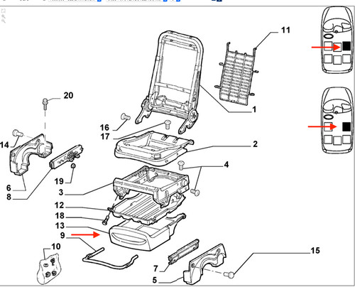 735270848 cassetto fiat - 735270848,
