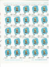 s27072)ITALIA 1982 MNH** Nuovi** W. Champion Calcio 1v Foglio Intero PIEGATO