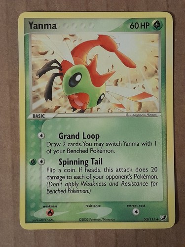Pokemon yanma 115 forze - ex,