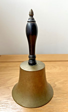 Vintage Ornate Brass Hand Bell