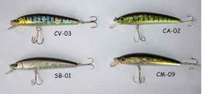 minnow artificiale da pesca galleggiante TC-90 spigola bass luccio spinning